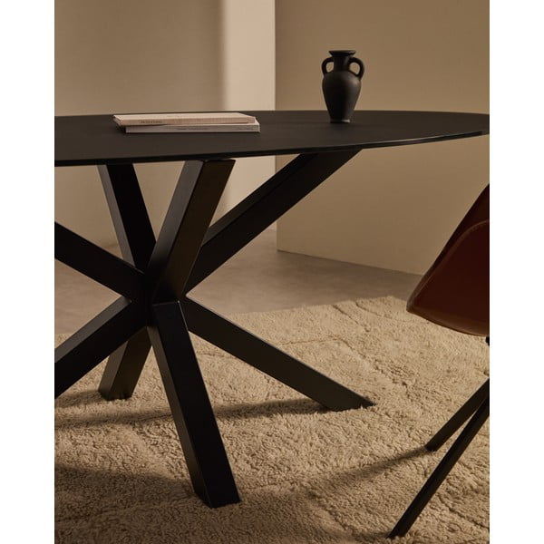 Stół ze szklanym blatem 100x200 cm Argo – Kave Home-image-2