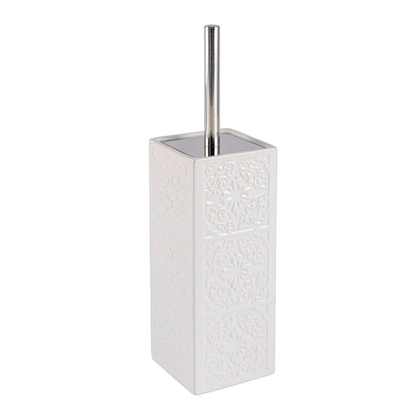 Biała szczotka do WC Wenko Cordoba-image-1