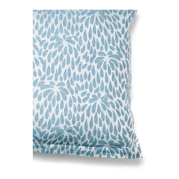 Jasnoniebieska poszewka na poduszkę z czystej bawełny Casa Di Bassi, 35x50 cm-image-1