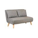 Szara rozkładana sofa 120 cm Folde – Artie