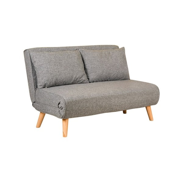 Szara rozkładana sofa 120 cm Folde – Artie