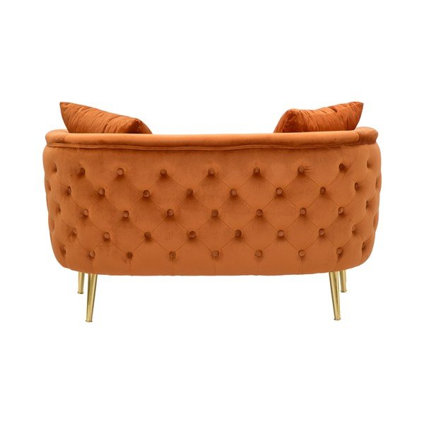 Pomarańczowa sofa Mauro Ferretti Bucarest-image-2