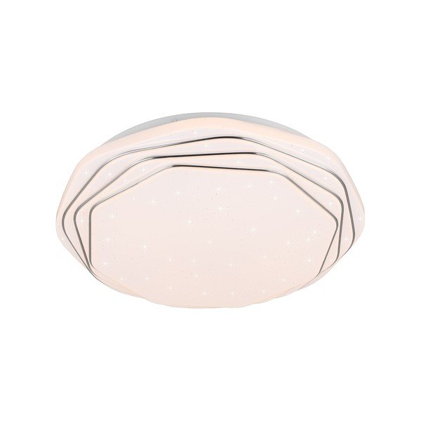 Biała lampa sufitowa LED ø 38 cm Dizzy – Reality-image-3