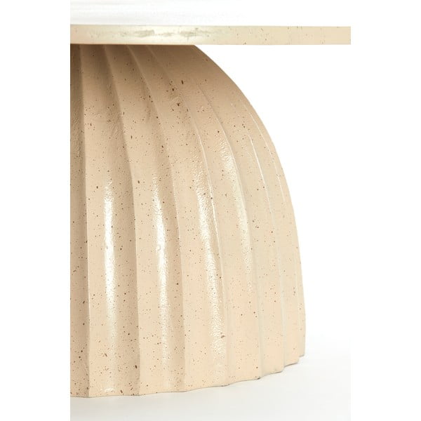 Metalowy okrągły stolik ø 70 cm Veglia – Light & Living-image-4