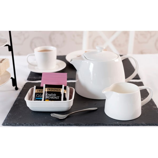 Biały porcelanowy mlecznik Mikasa Ridget, 0,4 l-image-4