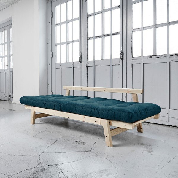 Sofa rozkładana Karup Step Natural/Deep Blue-image-3