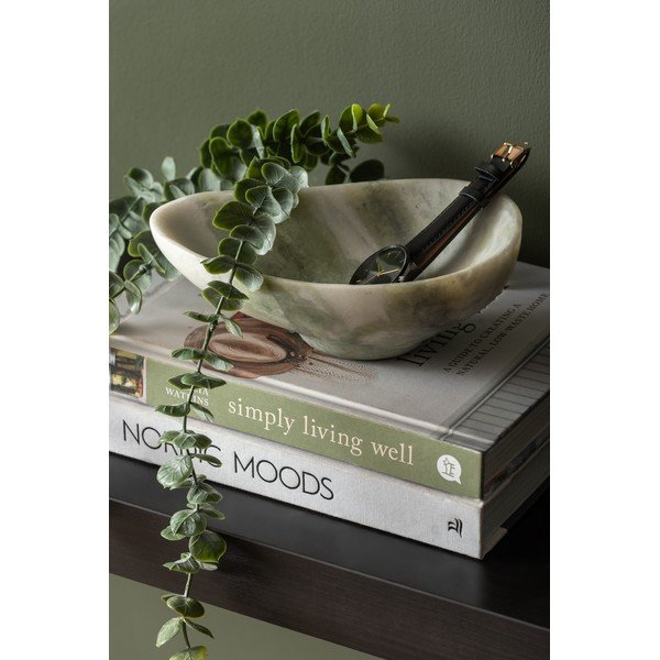 Marmurowa miska dekoracyjna 12,5x20 cm Organic – PT LIVING-image-1