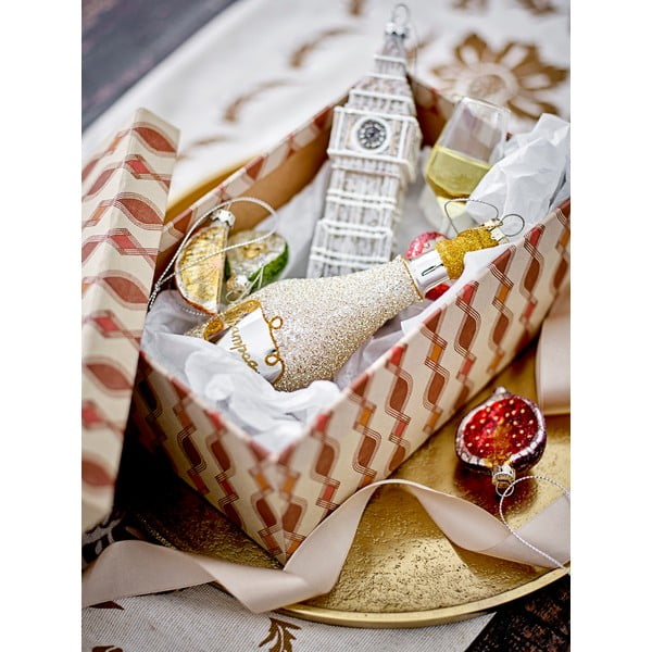 Szklane ozdoby świąteczne zestaw 5 szt. 5,5 cm Finka – Bloomingville-image-3