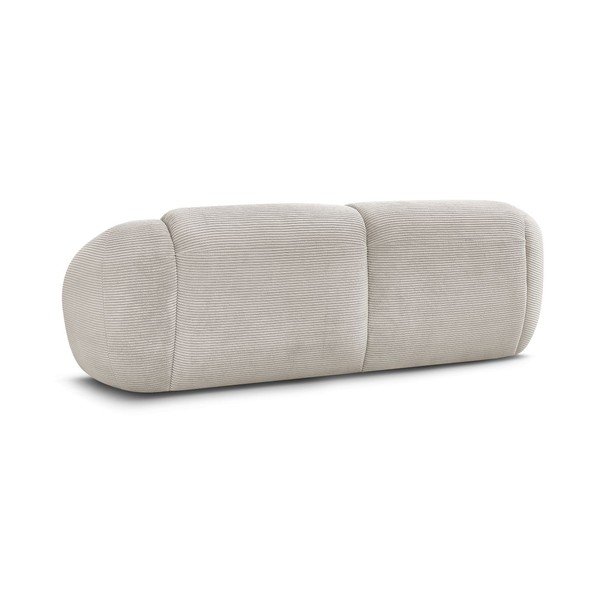 Beżowa sztruksowa sofa 250 cm Tina – Bobochic Paris-image-4