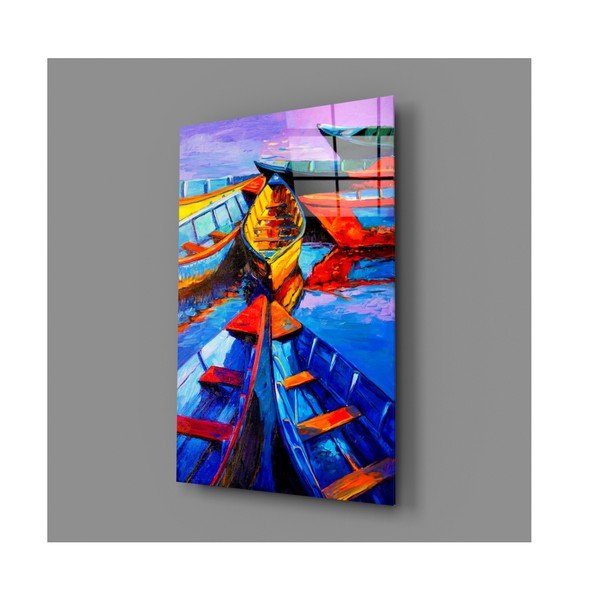 Szklany obraz Insigne Boats-image-4