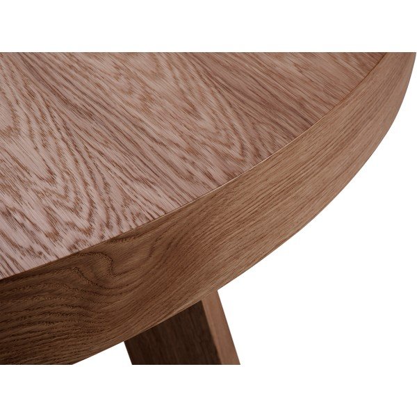 Rozkładany stół z drewna dębowego Windsor & Co Sofas Bodil, ø 130 cm-image-1