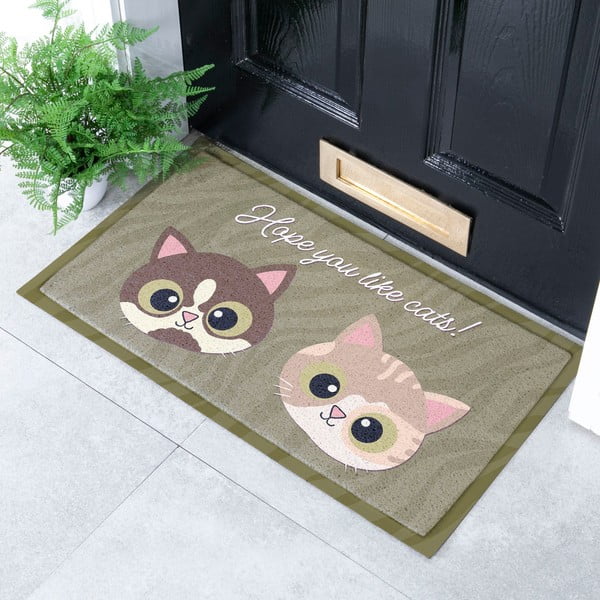 Wycieraczka 40x70 cm Hope You Like Cats – Artsy Doormats-image-1