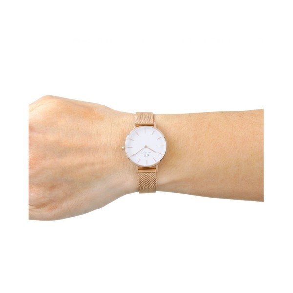 Zegarek damski w różowozłotej barwie Daniel Wellington Petite Mel, ⌀ 28 mm-image-3