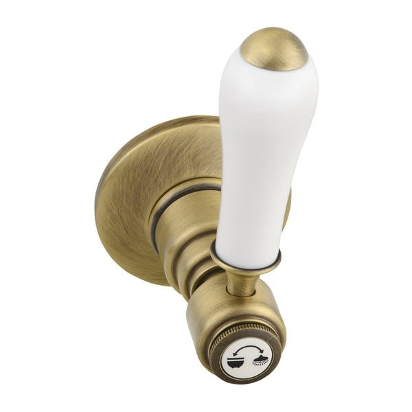 Bateria prysznicowa podtynkowa w kolorze brązu (2 otwory) Antea – Sapho-image-2