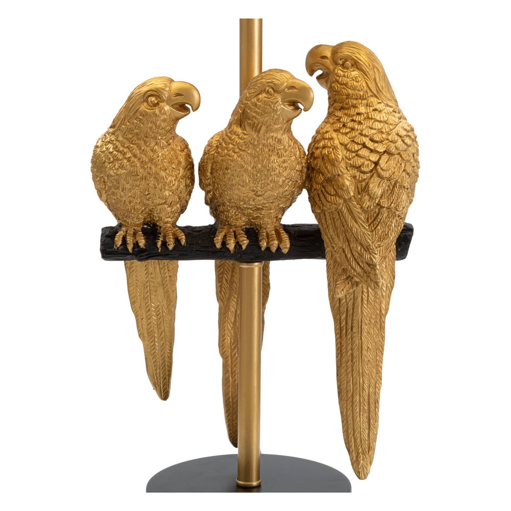 Czarna lampa stołowa Mauro Ferretti Parrots (zdjęcie 6)