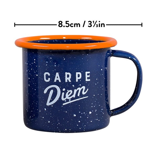 Niebieskie emaliowane kubki zestaw 2 szt. 0.12 l – Gentlemen's Hardware-image-2