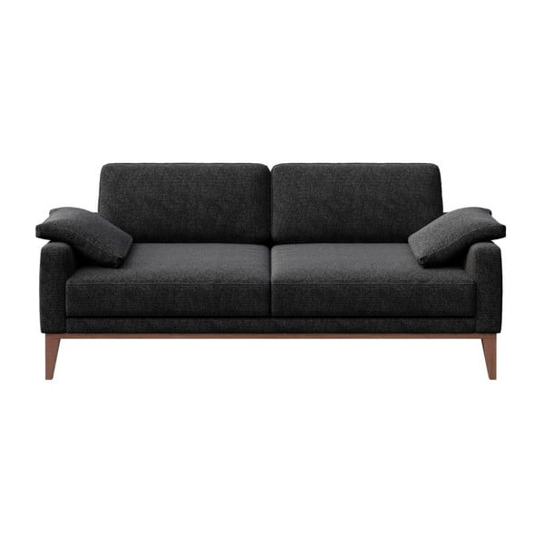 Antracytowa sofa MESONICA Musso, 173 cm