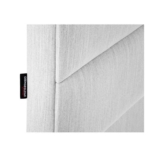 Jasnoszary tapicerowany zagłówek 160x120 cm NY – Cosmopolitan Design-image-4