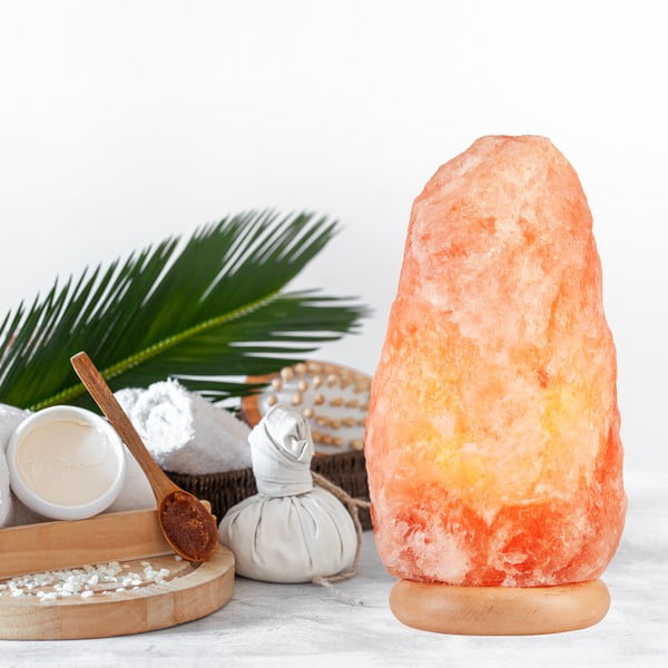 Pomarańczowa lampa solna, wys. 35 cm Sally – LAMKUR-image-2