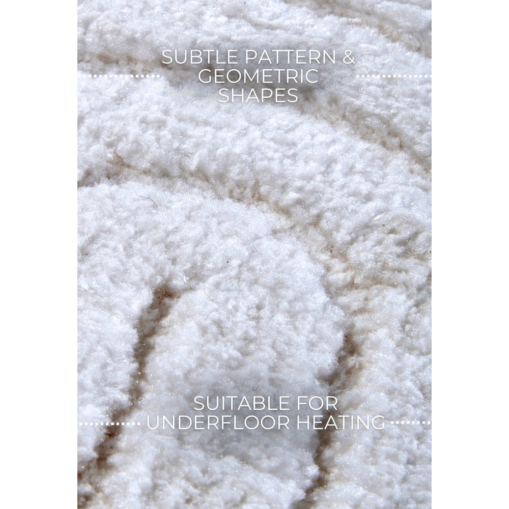 Biały okrągły dywan ø 160 cm Panglao New York White – Elle Decoration (zdjęcie 11)