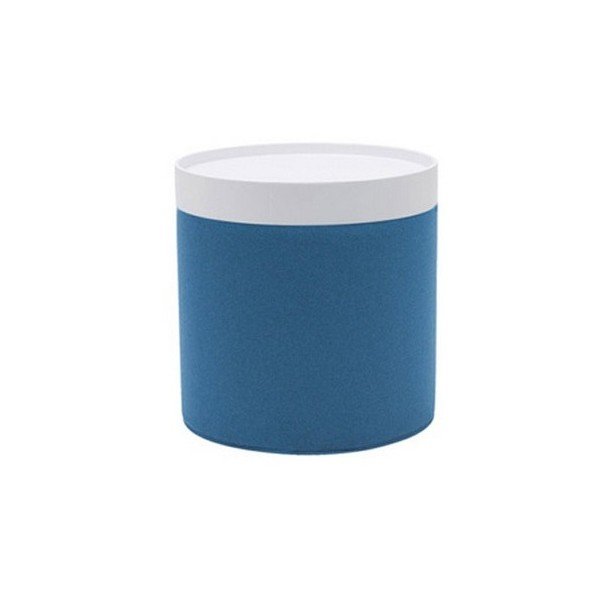 Wysoki turkusowy puf Softline Drum High-image-1