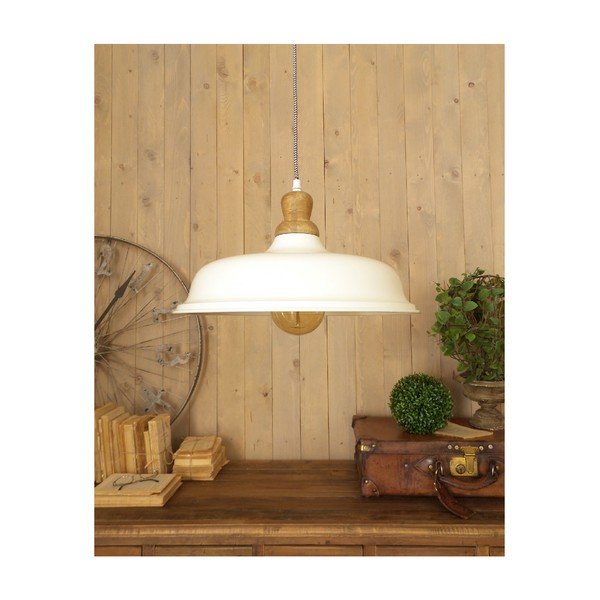 Lampa wisząca Orchidea Milano Industrial White, ⌀ 40 cm