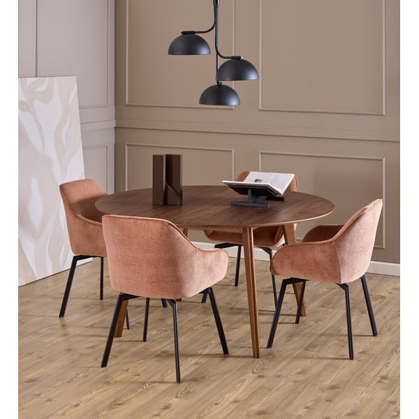 Okrągły stół ø 140 cm Roxby – Actona-image-1