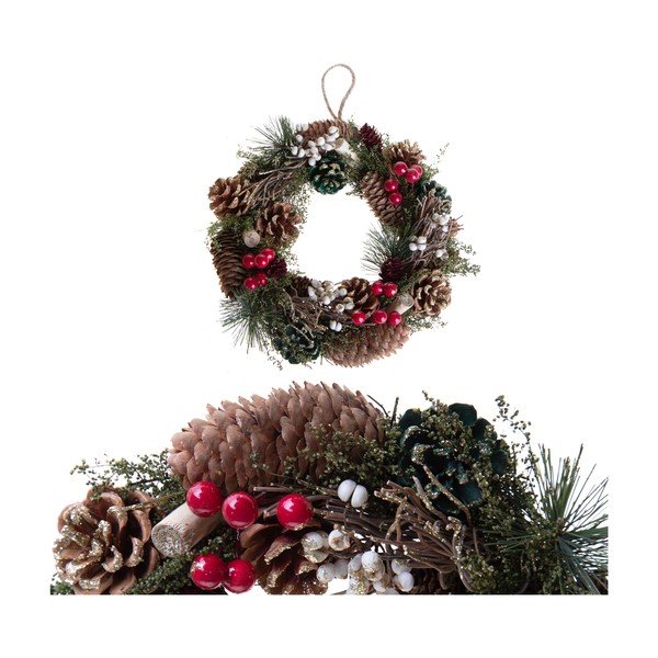 Wieniec bożonarodzeniowy ø 25 cm Berry & Pine – Brandani