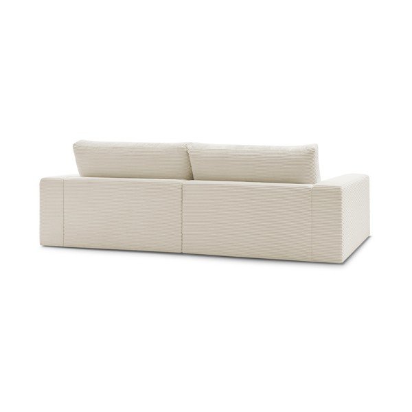 Beżowa sztruksowa sofa 274 cm Leonard – Bobochic Paris-image-4