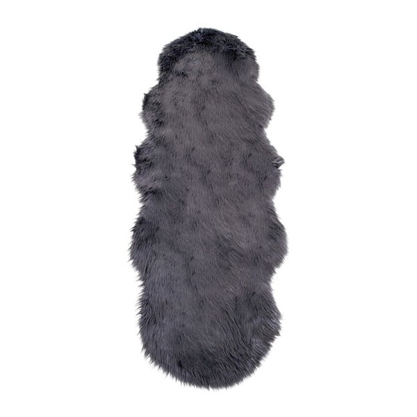 Antracytowy syntetyczny chodnik 60x180 cm – House Nordic