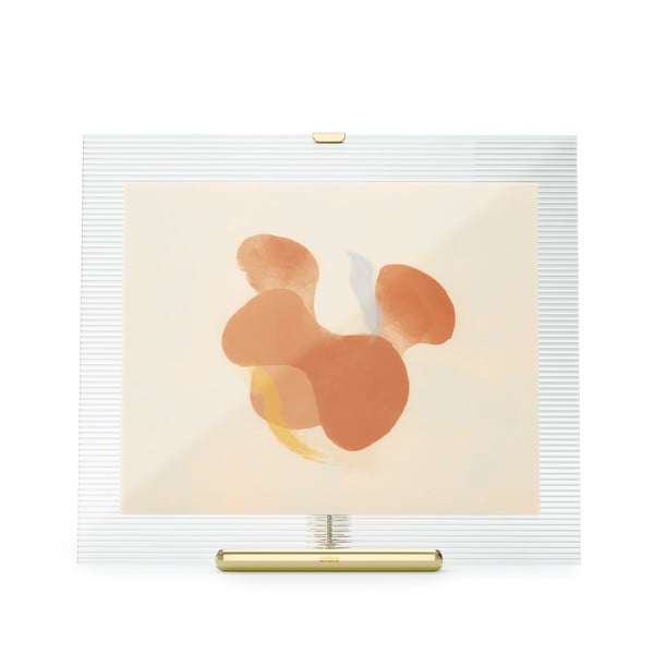 Szklana ramka stojąca w kolorze złota 26x30,5 cm Flute – Umbra-image-2