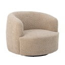 Beżowy fotel z materiału bouclé Bocca – Bloomingville