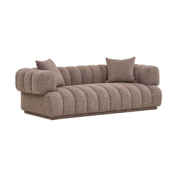 Brązowa sofa 226 cm Aurora – House Nordic-image-3