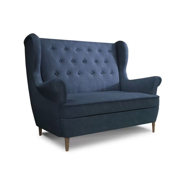 Ciemnoniebieska sofa 150 cm Aros – ELTAP