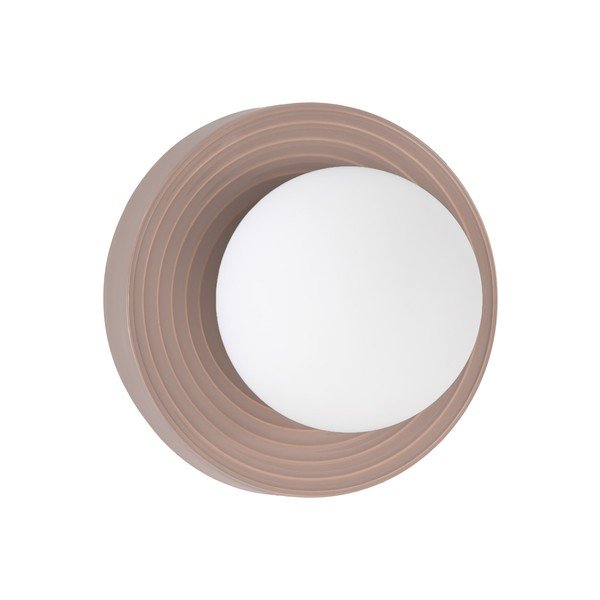 Jasnobrązowy kinkiet ceramiczny Orbique – Nova Luce-image-3