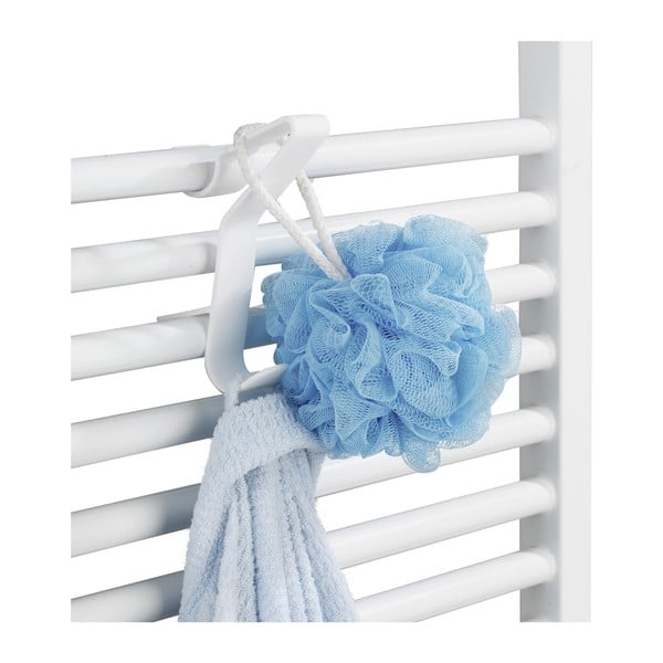 Białe wiszące plastikowe haczyki zestaw 3 szt. – Maximex-image-2