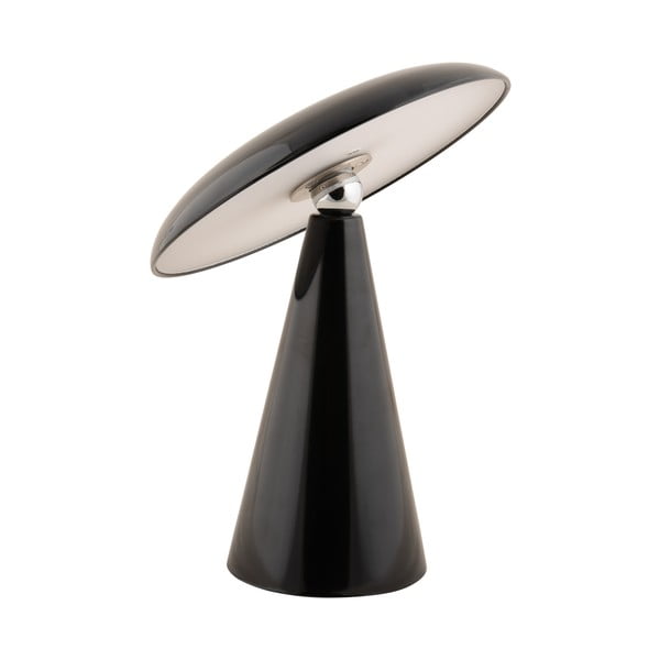 Czarna lampa stołowa LED ze ściemniaczem (wysokość 26 cm) Phoebe – Leitmotiv