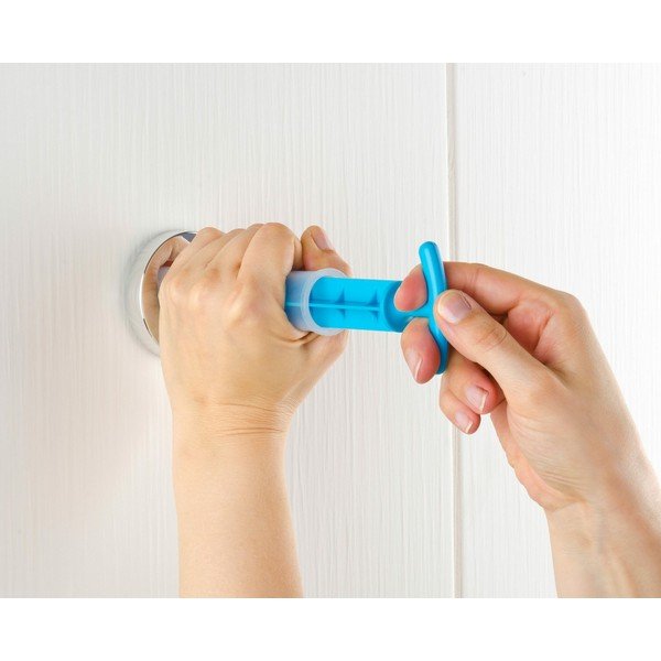 Samoprzylepny zestaw akcesoriów łazienkowych ze stali nierdzewnej w kolorze srebra z połyskiem Quadro – Wenko-image-1