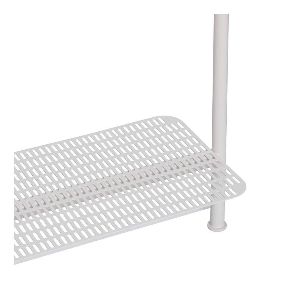 Jasnoszary metalowy stojak na ubrania ścienny 52x180x27 cm Nobly – Hübsch (zdjęcie 7)