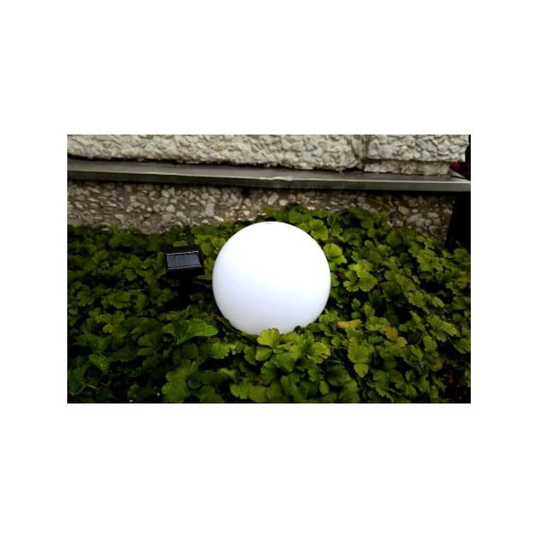 Solarna lampa ogrodowa LED Star Trading Globus, ⌀ 20 cm