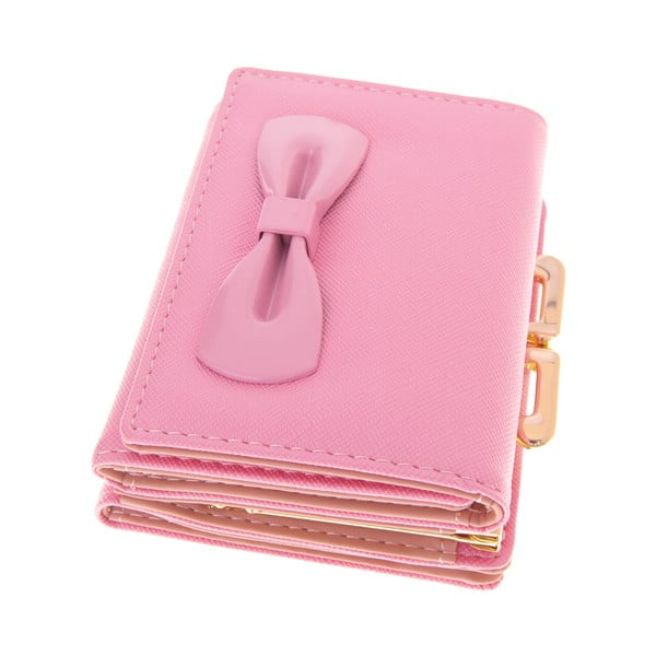 Mały portfel Ladiest, różowy