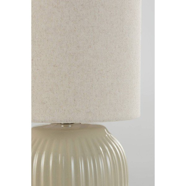 Beżowa lampa stołowa ceramiczna (wysokość 41,5 cm) Karlsson – Jotex-image-4