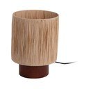 Lampa stołowa z kloszem z plecionki papierowej (wys. 28,5 cm) Sheer – Leitmotiv