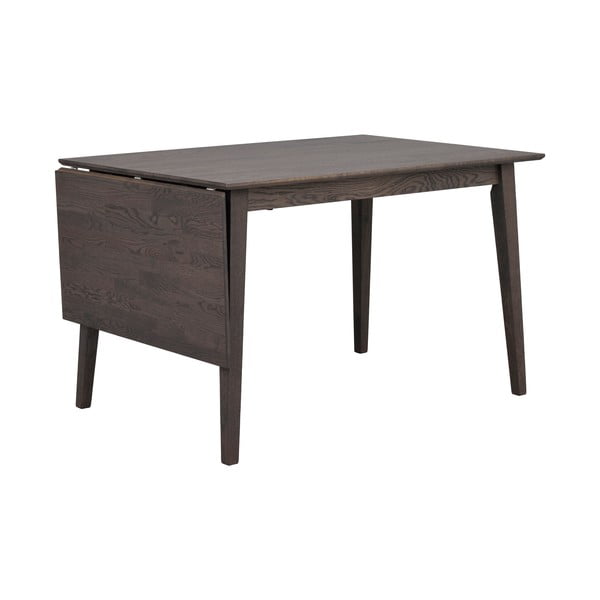 Rozkładany stół z litego drewna dębowego 120x80 cm Filippa – Rowico-image-3