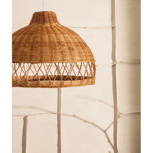 Rattanowy abażur w naturalnym kolorze ø 40 cm Loura – Kave Home-image-2