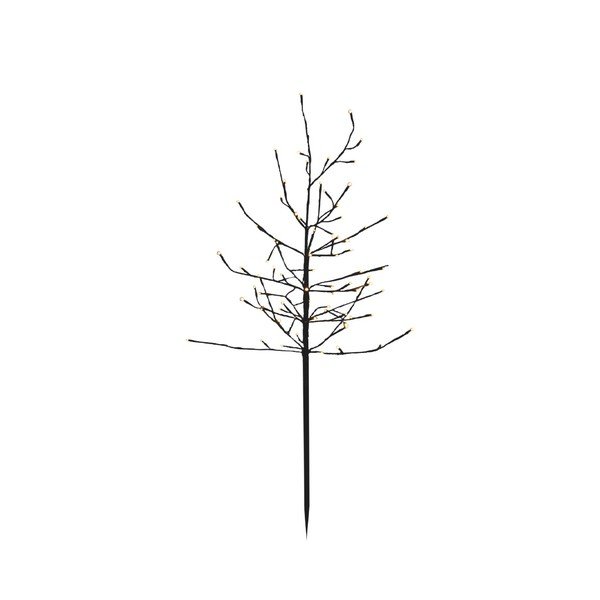 Ciemnobrązowa zewnętrzna dekoracja świetlna ø 40 cm Noah – Sirius