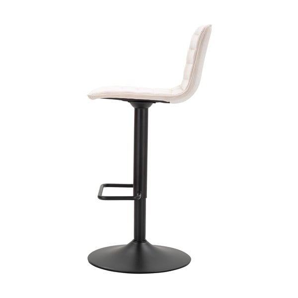 Biało-czarny hoker z regulowaną wysokością (wysokość siedziska 61 cm) Malia – Mauro Ferretti-image-3