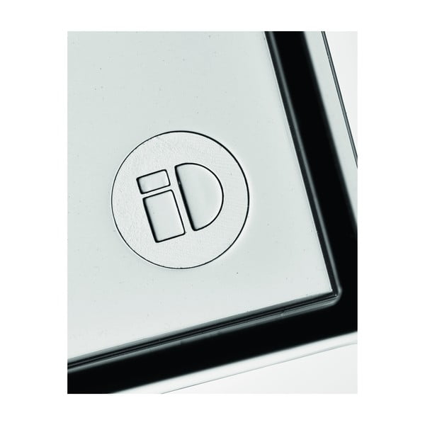 Organizer łazienkowy na kosmetyki z plastiku z recyklingu w kolorze matowej czerni Nail Station – iDesign-image-3