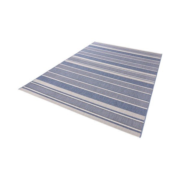 Niebieski dywan odpowiedni na zewnątrz NORTHRUGS Strap, 80x150 cm-image-1