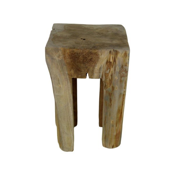 Stołek z drewna tekowego HSM collection Keta-image-2